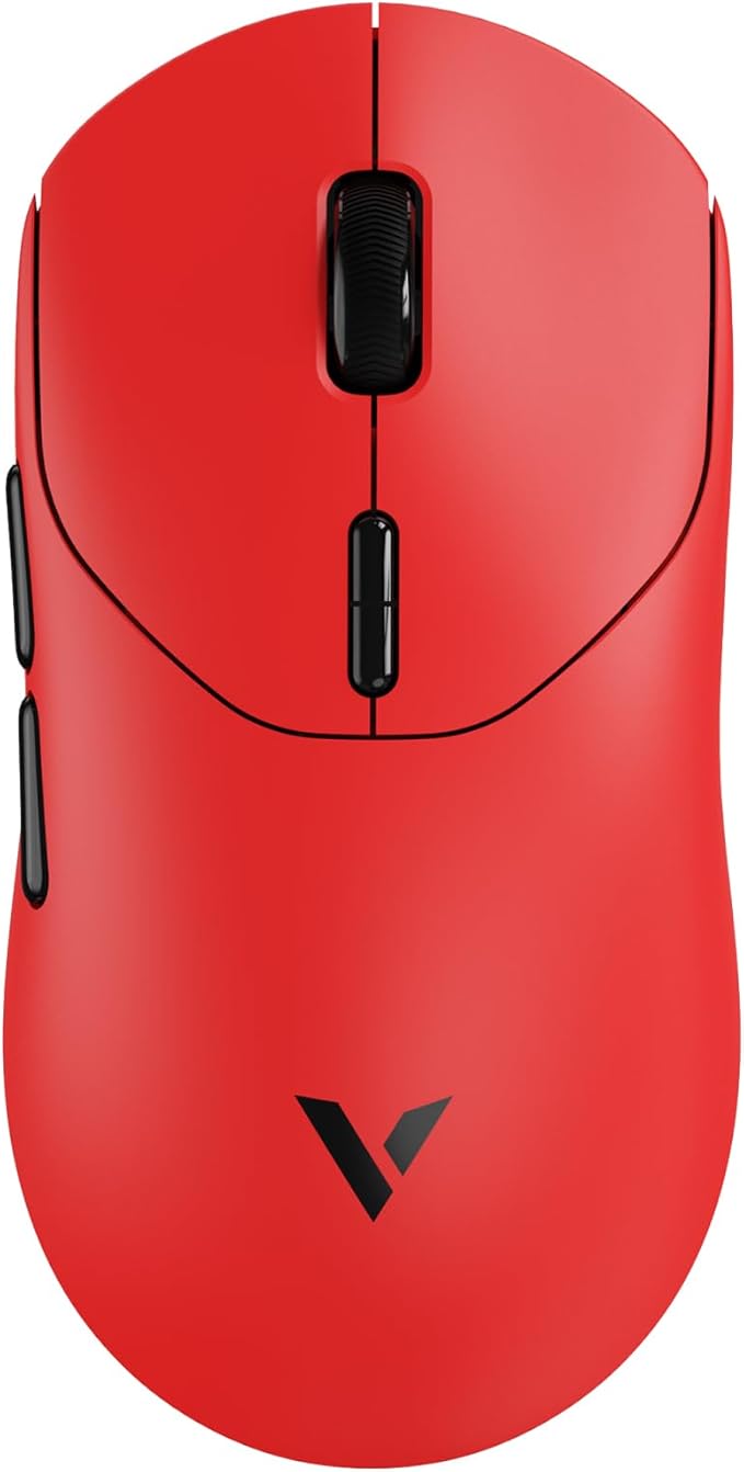 Rapoo VT2 Wireless Gaming Mouse, True 8K Wireless Polling Rate, 53g Lightweight, Up to 750 Hr Battery, Nordic nRF54L15 MCU, 100-Million Mechanical Switch, 10 Programmable Buttons, Macro Enabled