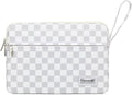 Canvaslife 13.3-Inch Laptop Case, Shockproof, Waterproof and Protective Travel Sleeve Compatible with MacBook Air, MacBook Pro, HP, Lenovo, Dell Inspiron 13-13.3-Inch Laptops (Grey Checker)