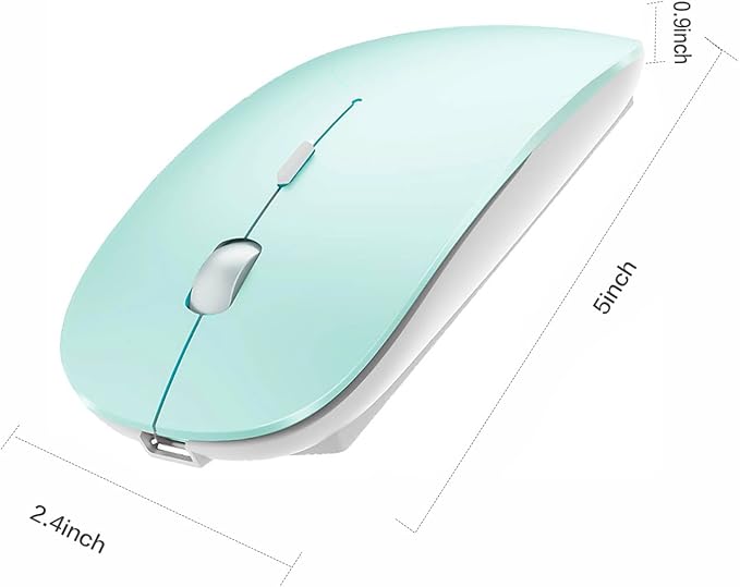 PEIBO Bluetooth Wireless Mouse for Laptop mac MacBook ipad MacBook air MacBook pro pc Desktop Computer Windows Chromebook Notebook
