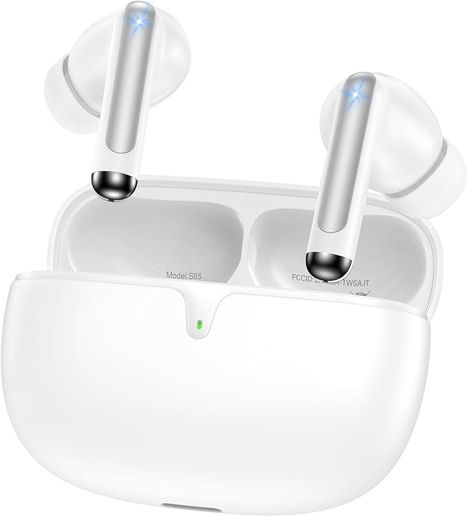 Wireless Earbuds for iPhone 17e/17 Pro Max/17Pro/17/Air/16e/16 Pro Max/16 Plus/15Pro/15 Plus, Sports Bluetooth Headphones IPX7 Waterproof in Ear Earphones 48H LED Display Ear Buds for Workout/Running