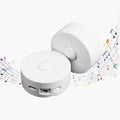 XLW Voice Recorder,16Min Voice Recording Button for Stuffed Animals, Bear,Crafts Pillow.16MB Record Custom Messages for Xmas Halloween New Year Birthday Creative DIY Present (2P White)