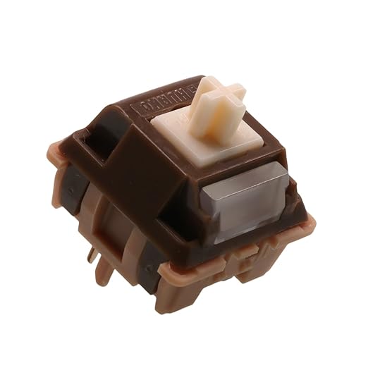 Caramel Latte V2 Linear Pre-Lubed 5-Pin MX Mechanical Keyboard Switches - 45g Gaming & Typing Switch with Smooth Linear Response, Hot-Swappable for Custom Keyboards