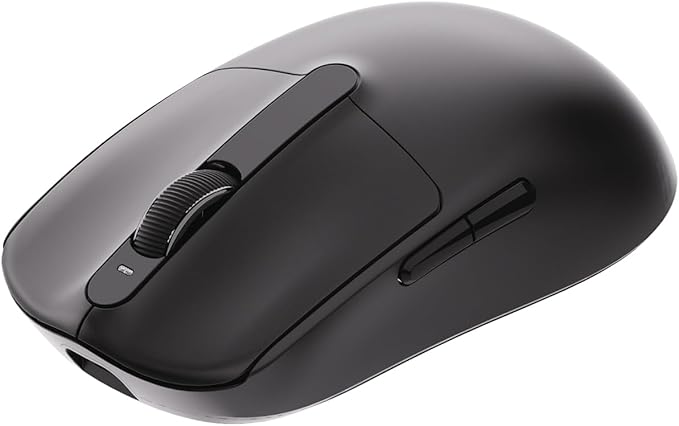 Akko Dash Max Wireless Gaming Mouse, 8K Polling Rate with PAW3395 Sensor, 26000 DPI, 40g Ultra Lightweight, Akko Custom Optical Switches, BT/2.4G/Wired Symmetrical Computer Mouse, Black