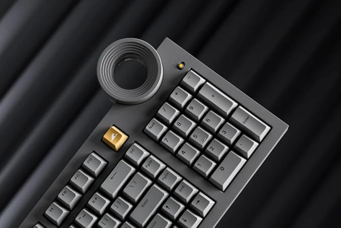 ATM 98 Wireless Custom Silent Mechanical Keyboard, 98 Key Tri-Mode 2.4G Bluetooth Wireless Ergonomic RGB PC Computer Keyboard, Office Accessories, Hotswappable Switch - Misty Dusk