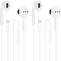 2Pack Wired Earbuds for iPhone with Lightning Connector, Hi-Fi Sound Headphones with Built-in Remote to Control Music, Volume and Calling Microphone Compatible with iPhone 14/13/12/11/SE/XR/X/8/7/iPad