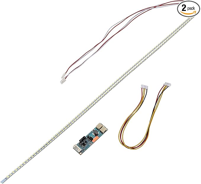 490mm LED Backlight Strip Light Kit DC 10-30V CCFL LCD Screen to LED Monitor Module Liquid Crystal Display Lamp Tube Light Bar
