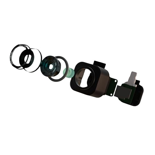 Seek Thermal - Nano 200 Thermal Camera for Apple iOS with USB-C Connector, iPhone Thermal Camera, High Resolution 200 X 150 Thermal Imager, 25hz Imaging Frame Rate, -4°F~626°F, iPhone 15 & 16