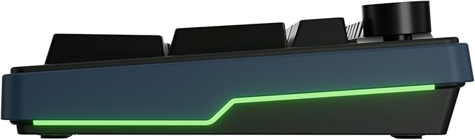 Ducky OK-M - 98% Wireless Mechanical Gaming Keyboard : Gasket-Mount Design, Hot-Swappable Switches, Five-Layer Acoustic Dampening, RGB, USB-C, 2.4Ghz, Bluetooth, Baby Switch