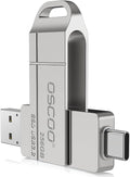 256GB SSD USB Flash Drive, Up to 550MB/s–USB 3.2 Gen1 Thumb Drive, Dual USB-C & USB-A Ports, Compatible with iPhone 15/16/17, Android Phones, Mac – Photo & Video Backup