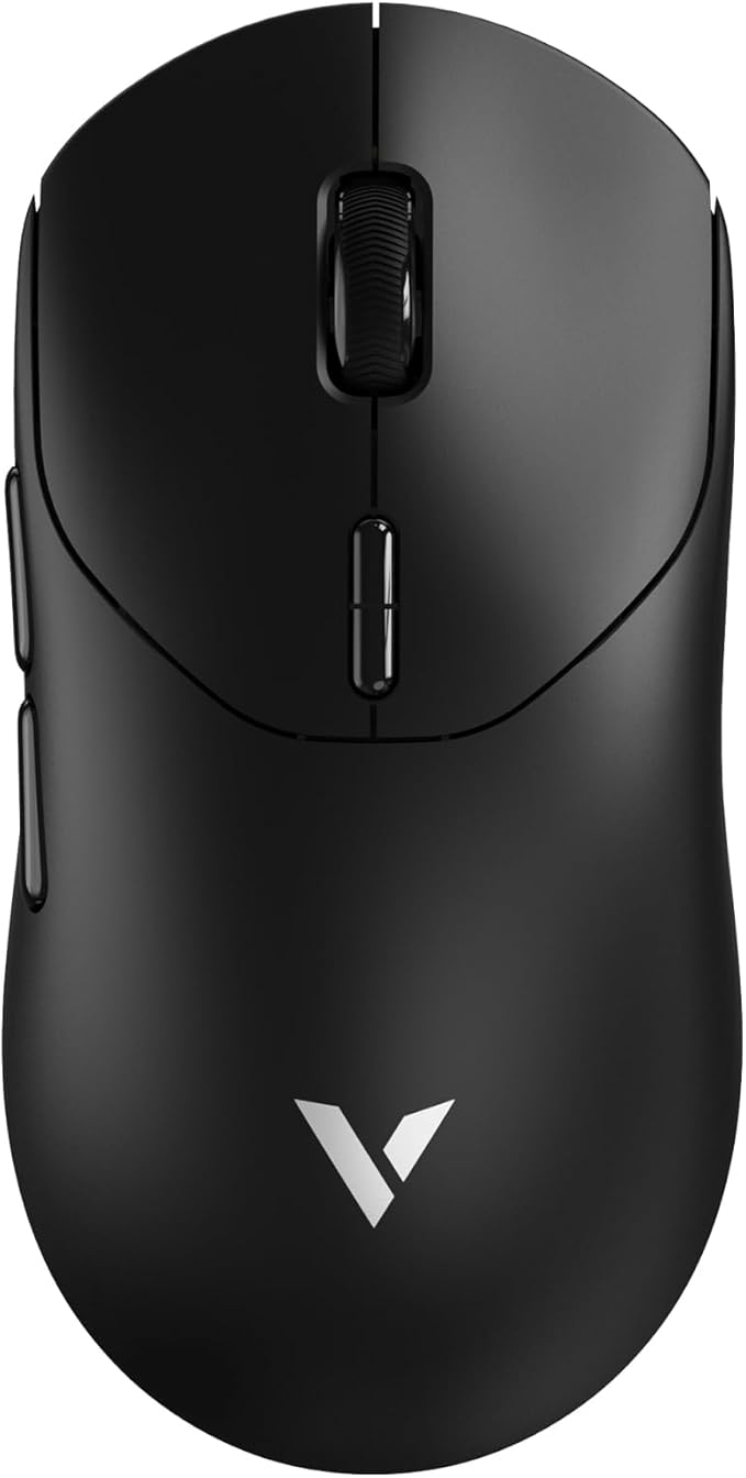 Rapoo VT2 Wireless Gaming Mouse, True 8K Wireless Polling Rate, 53g Lightweight, Up to 750 Hr Battery, Nordic nRF54L15 MCU, 100-Million Mechanical Switch, 10 Programmable Buttons, Macro Enabled