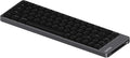 LOFREE Flow2 Low-Profile Mechanical Keyboard, CNC Aluminum Body with Gasket Mount, Tri-Mode Wireless, Hot-Swappable & VIA Compatible, Side Touch Bar, for Mac/Windows (Space Gray, 68 Keys)