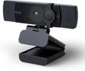 4K Webcam for PC & Laptop - Ultral HD 4K, AI Autofocus, Support DZoom and ePTZ, Built-in Noise-Canceling Mics and Slidable Privacy Cover for Business Meetings, Conferencing & Video Calls