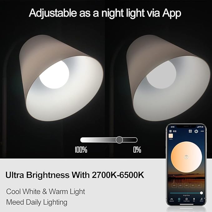 YHW Surplife App Smart WiFi Light Bulb-9W