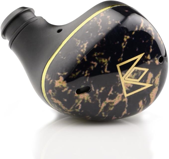 Noble Audio FoKus Rex5 True Wireless Stereo Bluetooth in-Ear Headphones with Microphone, Sound Personalization (Black)