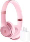 Beats Solo 4 Wireless Headphones with 20W Power Adapter - Metallic Pink