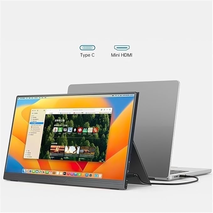 Travel Screen 13.3-inch Portable 4K Display Mobile Phone External Laptop Secondary Screen Gaming