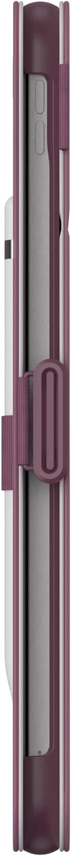 Speck Case for iPad Pro 10th Generation 10.9 Inch - Drop & Camera Protection, Slim Multi Range Stand, Apple Pencil Holder - Plumberry/Crushed Purple/Crepe Pink