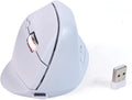 Bluetooth Mouse,Ergonomic Vertical Mouse Wireless Rechargeable Mice Dual Mode (Bluetooth & USB), Vertical Optical Mice with USB Receiver, 6 Buttons 1600 DPI for Laptop,Computer, Mac, Windows(blue)