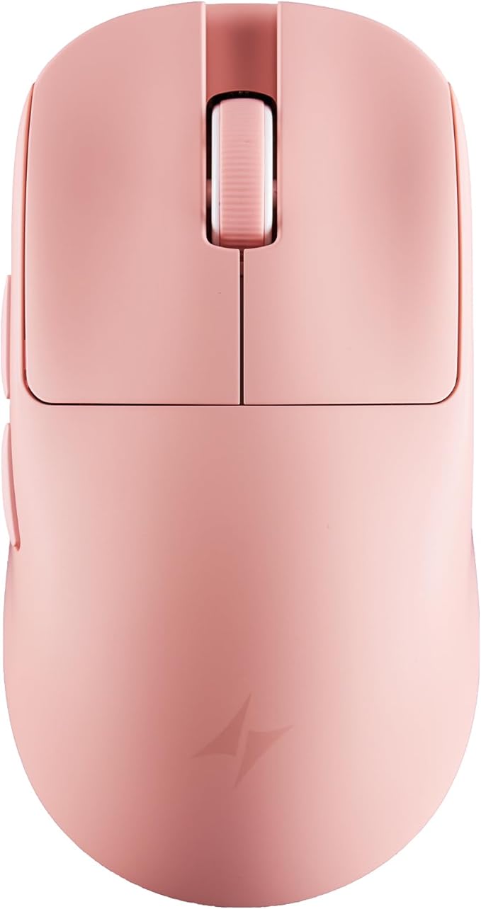 ATK Blazing Sky Zero Wireless Gaming Mouse, PAW3950 Ultra Sensor, Nordic 54L15, 8k Poling Rate, 39g Lightweight, Wired/2.4G (Zero, Coral Pink)