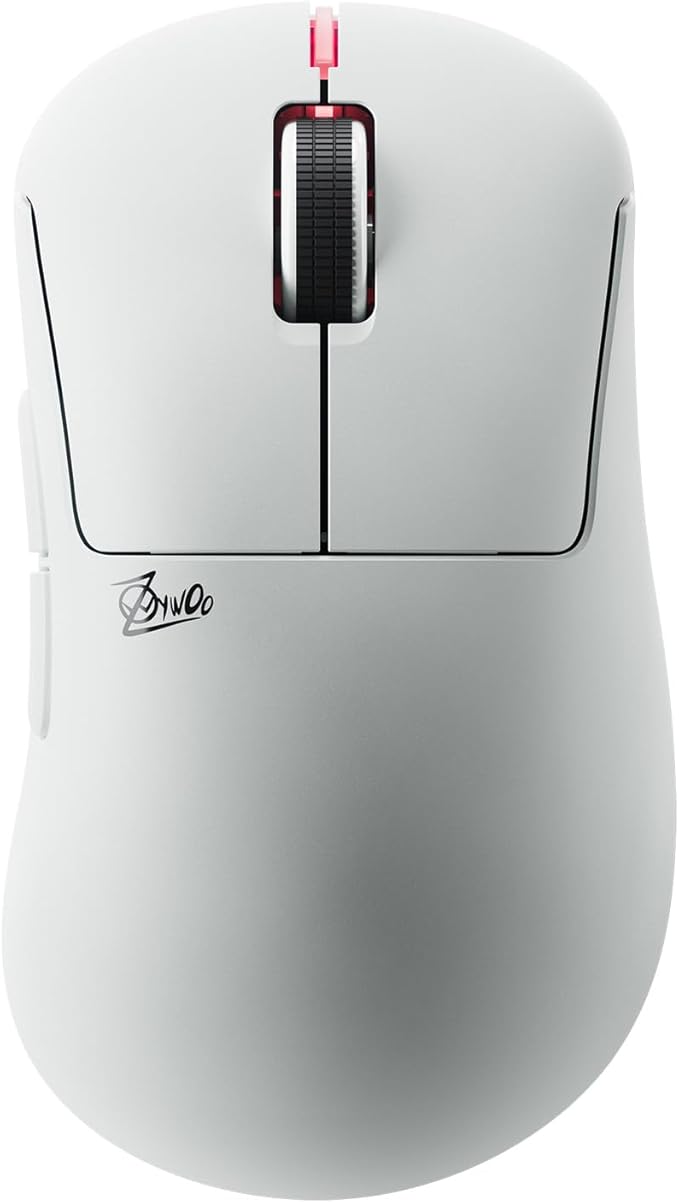Pulsar Gaming Gears ZywOo The Chosen Mouse Wireless Gaming Mouse, Ultra Lightweight 2.08 oz (59g), Optical Switch, 32000 DPI, 750 IPS, XS-1 Sensor, 8k Compatible (Medium, White)