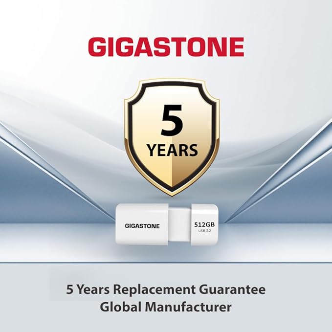 GIGASTONE 256GB Flash Drive, Z60 USB 3.2 Gen 1, 120MB/s Ultra Fast, Retractable Capless Slider Design, Data Storage, Backup for PC/Mac/TV/Car Audio, USB 2.0/3.0/3.1 Compatible