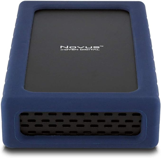 Novus USB-C Rugged 3.5-Inch External Hard Drive Enclosure