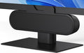 Monitor Speakers, Computer Speakers for Desktop PC, USB Speaker with Integrated USB A Type C Connector, Easily Clamp to Monitors, 10W(Black)