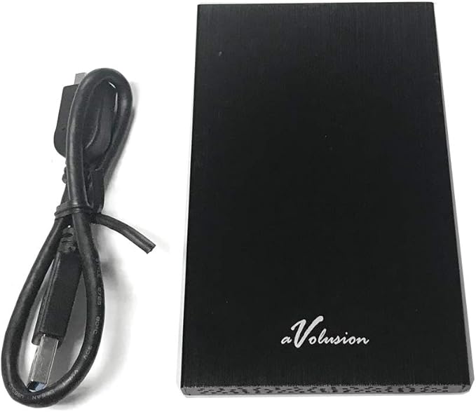 Avolusion HD250U3 1TB USB 3.0 Portable External Gaming Hard Drive (Xbox One Pre-Formatted) - Black