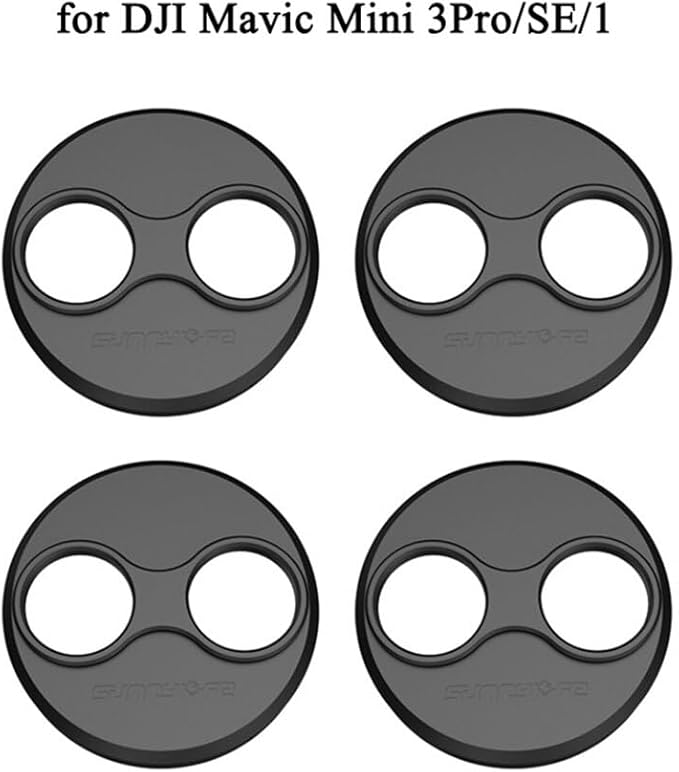 Mavic Mini 3 2 1 Motor Cover Cap Drone Dust-Proof Engine Protector Guard Protective Accessories for DJI Mavic Mini 2 SE 3 Pro (for Mini 1 SE 3 3Pro Black)