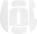 LexonElec Attack Shark R6 Wireless Gaming Mouse Anti-Slip Sticker, Mouse Anti Slip Grip Tape Skins for Sweat Resistant, Elastics Refined Side Grips, Easy to Apply, Ultra-Thin 0.5mm (0.02in) - White