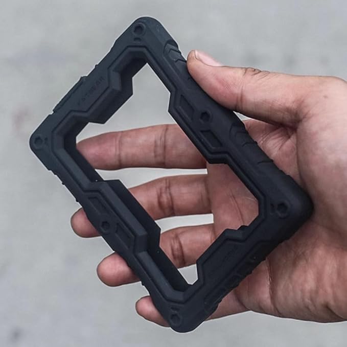 FATBEAR Tactical Military Rugged Shockproof Armor Protective Skin Case Cover for Western Digital WD Black P10 2TB 4TB 5TB 6TB P50 My Passport Ultra Mobile Hard Drive (My Passport 4TB 5TB)