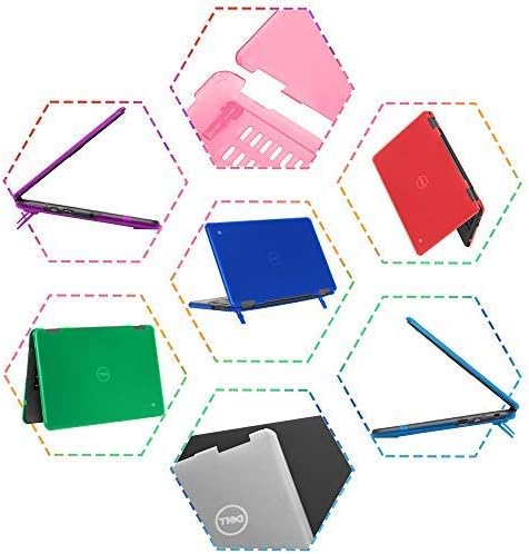 mCover Case Compatible for 2019~2022 11.6" Dell Chromebook 3100/3110 Education Clamshell (180 ° Hinge) Laptop ONLY (NOT Fitting Any Other Dell Models) - Clear