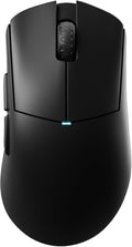 Lamzu Paro Gaming Mouse, Ergonomic, Paw 3950, Nordic 52840, 8k Compatible, 8K Dongle Included (Black)