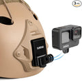 Aluminum NVG Mount Compatible with GoPro Hero 13/12/11/10/9/8/7/6/5 Black, Tactical Helmet NVG Mount Compatible with DJI Osmo Action 5 pro/4/3/2,Insta360 ONE R/Crosstour and Most Action Cameras