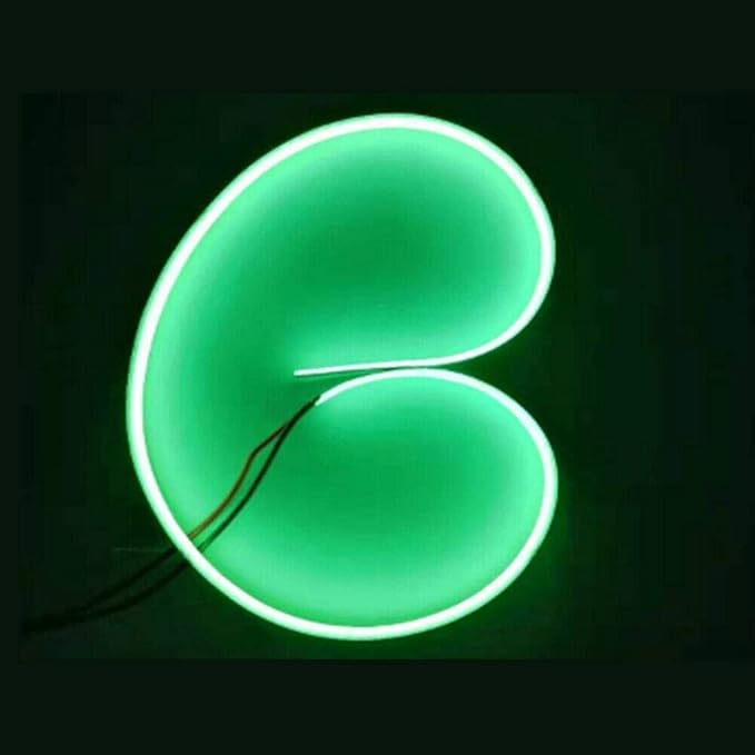 16.4FT/5M COB Flexible LED Strip Light DC12V/24V 528leds/m Bendable Tape (24V, Green)