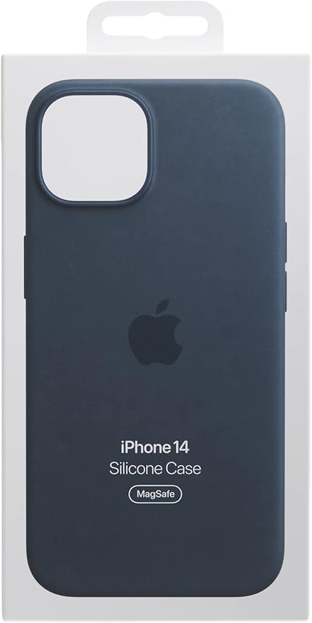 Apple iPhone 14 Silicone Case with MagSafe - Storm Blue