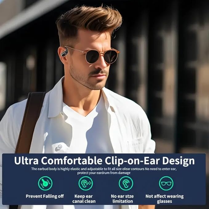 Wireless Earbuds for Workout/Running, Sports Bluetooth 5.4 Headphones,IPX7 Waterproof,Fast Charging,40Hrs Playtime Ear Buds with LED (Gold)