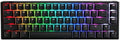 Ducky One 3 SF 65% Mechanical Keyboard: Quack Mechanics Dampening, Hot-Swappable Cherry MX Red Switches, High-Density PBT Tripleshot Keycaps, RGB, US, Black