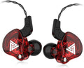 Gaming Earbuds with Mic,Universal 3.5mm HiFi Sport Headphones in Ear Earphone for Running with Microphone Headset Music Earbuds (with mic, red)