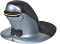 Posturite The Penguin 3-in-1 Ambidextrous Vertical Mouse - Optical - Cable/Wireless - Bluetooth - USB 2.0-2400 dpi - Scroll Wheel - Medium Hand/Palm Size - Symmetrical