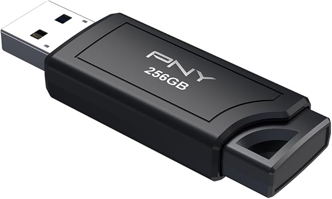 PNY PRO Elite V3 256GB USB 3.2 Gen 2 Flash Drive – Up to 1000MB/s Read, Up to 800MB/s Write, Extreme Performance for Professional Data Storage and Transfers, Premium Metal Design, Type-A Connector