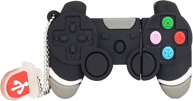 Cute USB Flash Drive 32GB Gamepad Thumb Drive Funny Memory Stick Zip Drive for Kids Students Gift Pendrive
