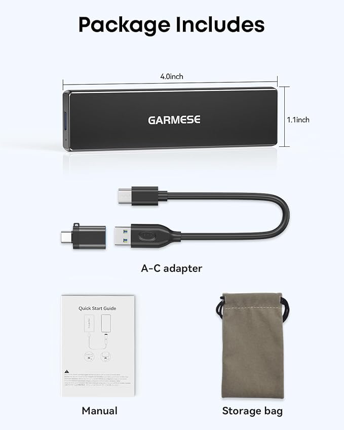 1TB External SSD USB 3.2 Gen 2, Up to 1000MB/s High Speed Portable Solid State Drive, Plug & Play Storage for PC, Laptop, Mac, Tablet, Video Editing, Backup