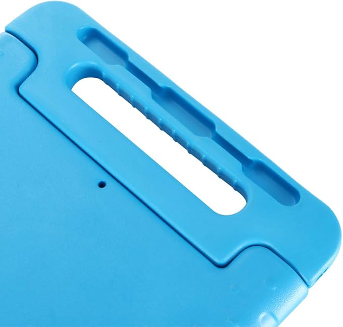 Kids Case for iPad Pro 12.9-inch (6th/5th/4th Gen) 2022/2021/2020, Techcircle [Support Pencil Charging] Convertible Handle Stand Lightweight EVA Foam Bumper Protective Rugged Child Proof Cover, Blue