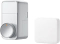 SwitchBot Smart Lock Pro with hub mini, Keyless Entry Door Lock, Smart Door Lock Front Door, Electronic Smart Deadbolt, Fits Your Existing Deadbolt in Minutes, Add SwitchBot Hub2 to Support Matter