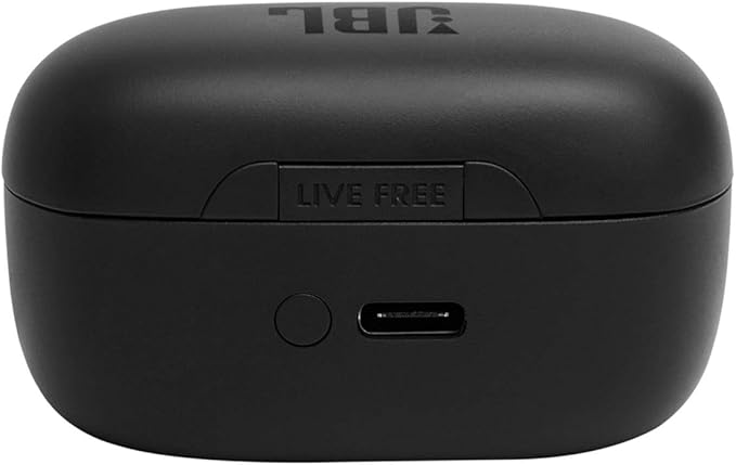 JBL Live Free NC+ - True Wireless in-Ear Noise Cancelling Bluetooth Headphones with Active Noise Cancelling, Microphone, Up to 21H Battery, Wireless Charging (Black)