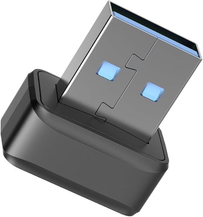 USB Fingerprint Key Reader Window Hello Fingerprint Reader Fast and Accurate Authentication 360 Degrees Detection
