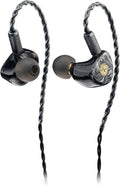 TINHIFI T3 Plus 10mm LCP Dynamic Driver IEM, HiFi Wired Earbuds with Balanced Sound & Deep Bass, 3D Printed Marble Texture Shell, Detachable 2Pin Silver-Plated Cable for Musician Audiophile