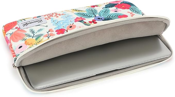 Canvaslife Garden Rose Waterproof Patten Laptop Sleeve 14 inch 14.0 inch Laptop case Bag
