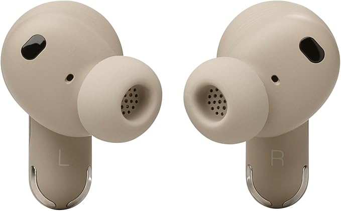 JBL Tour Pro 3 - True Wireless Noise Cancelling Earbuds with Smart Charging Case, Legendary Pro Sound with Hybrid Dual-Driver, Spatial 360 Sound with Head Tracking (Latte)